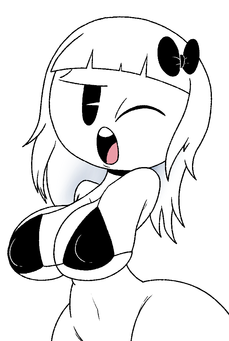 Christine but with a cute ass wig