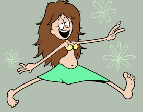 She knows all the colors that nature do