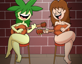 Ivy and Vera sharing the stage