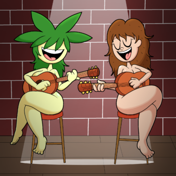 Ivy and Vera sharing the stage